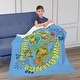 preview thumbnail 14 of 46, Nickelodeon Teenage Mutant Ninja Turtles Silk Touch Sherpa Throw Blanket