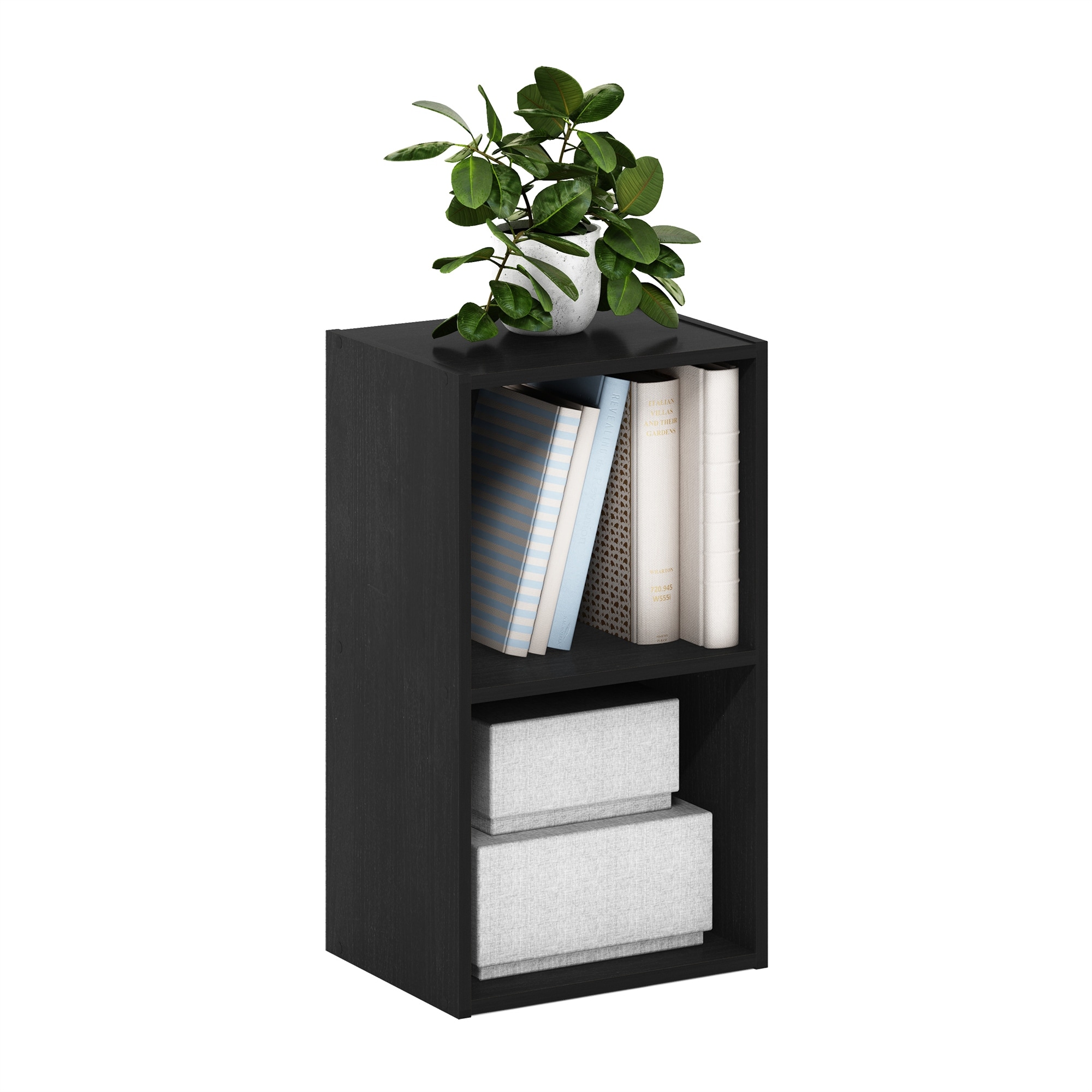 Furinno Pasir 2-Tier Open Shelf Bookcase-image