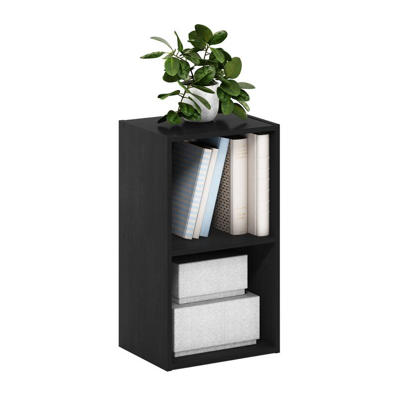 Furinno Pasir 2-Tier Open Shelf Bookcase