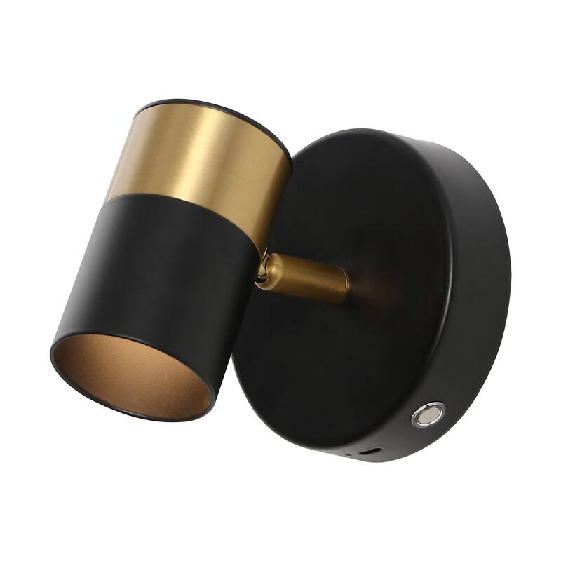 6" 1-Light LED Rechargeable Spotlight, by JONATHAN Y - N/A