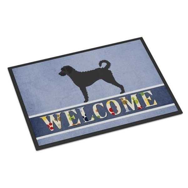 Carolines Treasures BB8337JMAT Labradoodle Welcome Indoor or Outdoor Mat - 24 x 36 in.