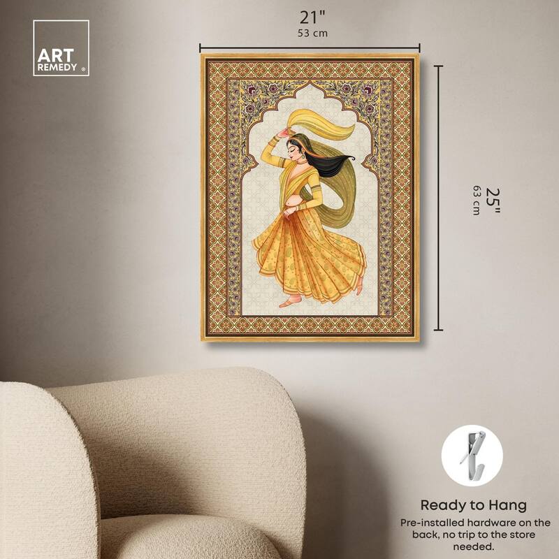 Dancing Princess Canvas by Art Remedy