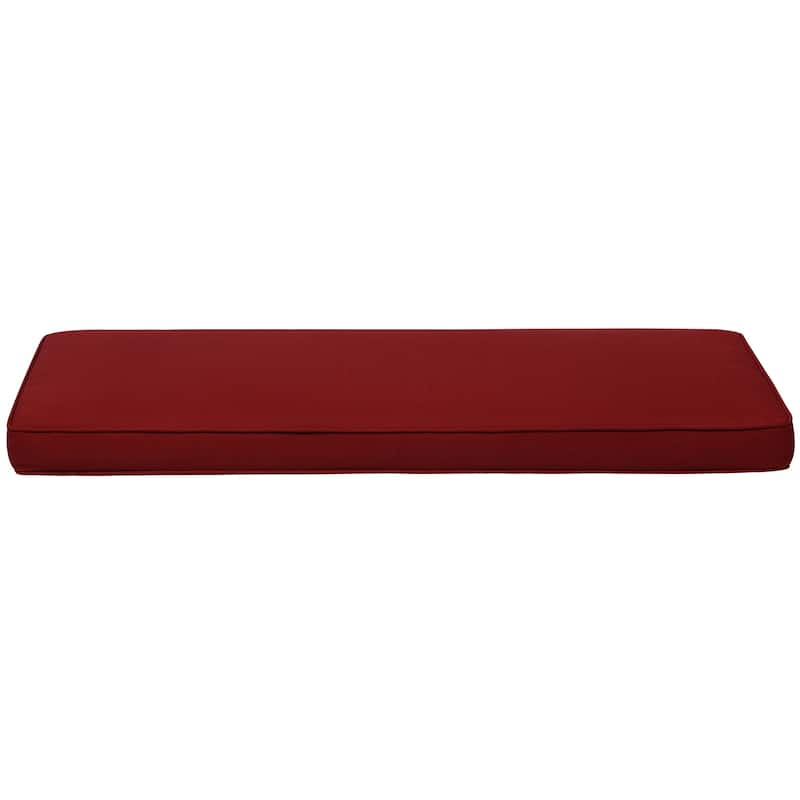 Aoodor Patio Furniture 46" x 18" x 3.1" Outdoor Bench Cushion