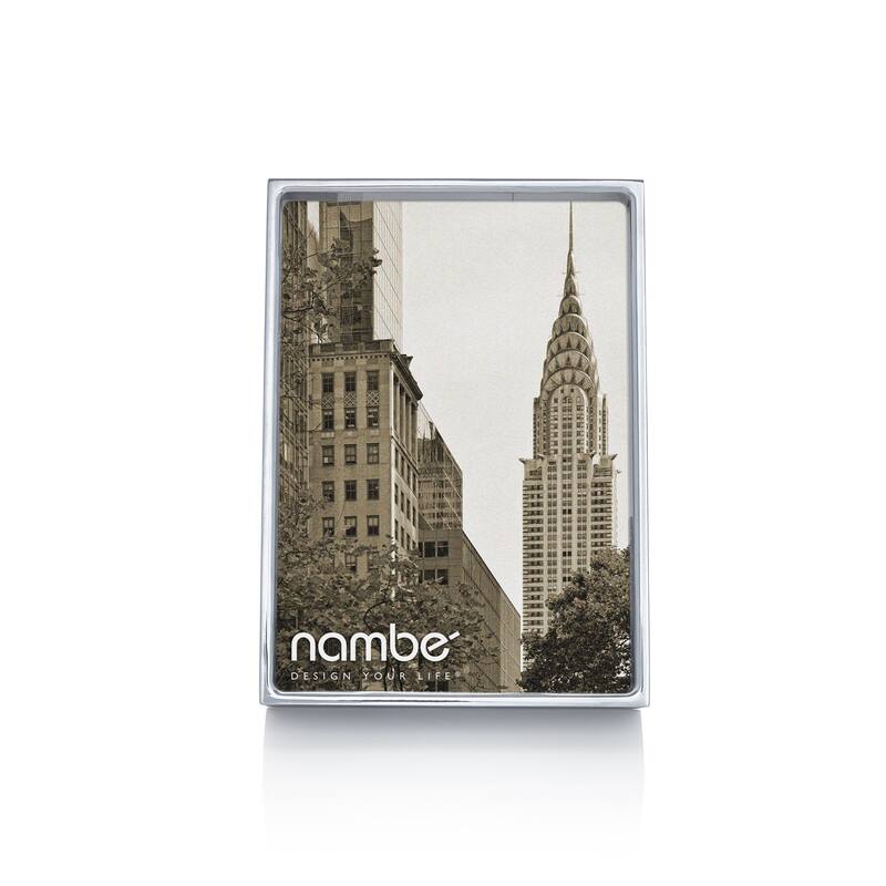 Nambe Treso Frame - Holds One 5 x 7 Photo