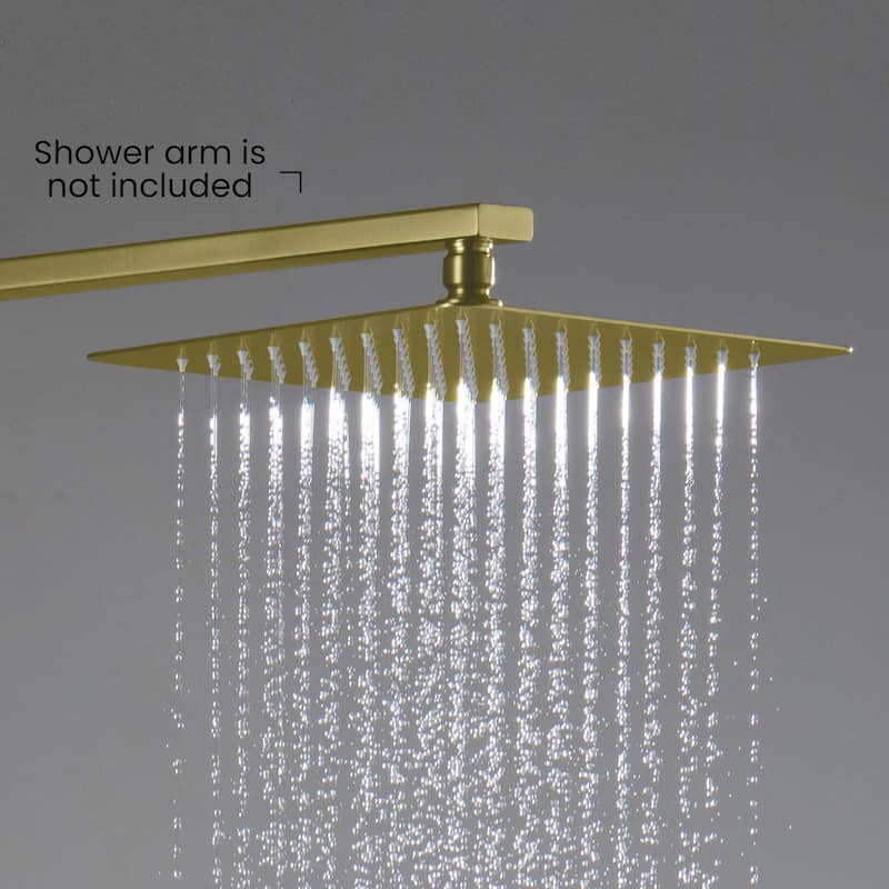 Cube 10" Metal Ultra Thin Profile Rain Shower Head 1.75 GPM