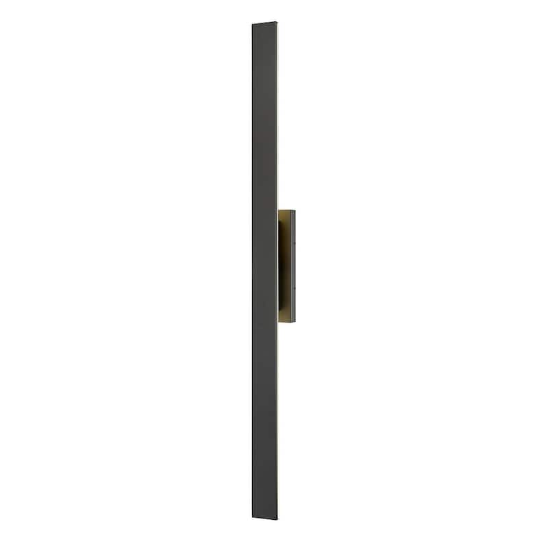 Z-Lite 5006-60-LED Stylet 60" Tall Marine Grade Outdoor Wall Sconce - Sand Black