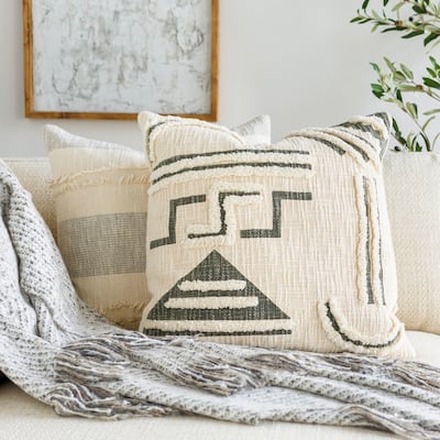 Harpreet Geometric Modern Throw Pillow