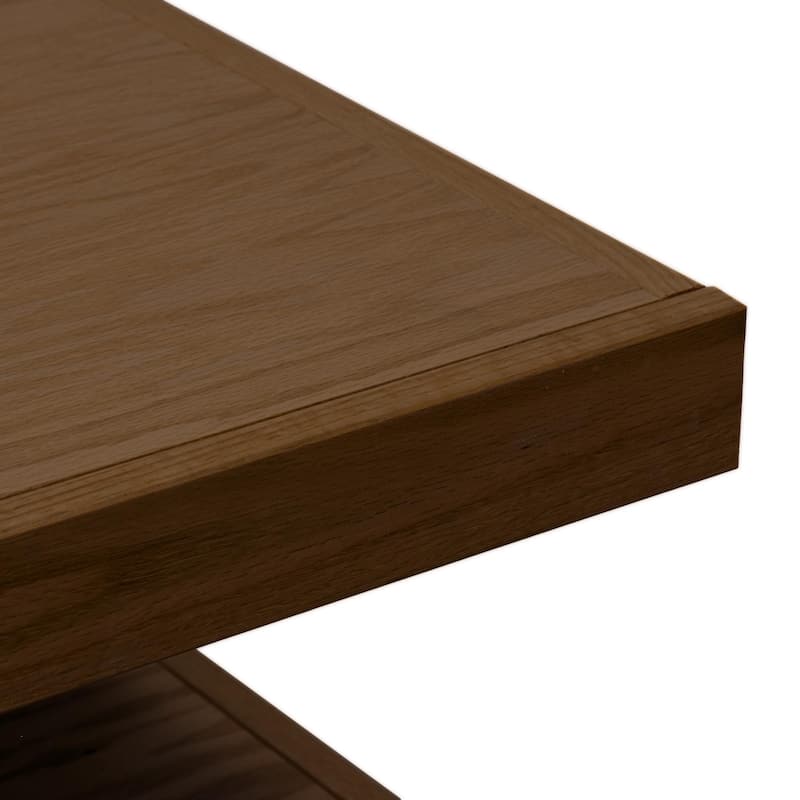 Laurel Canyon 65 inch Fireplace TV Stand for TVs up to 75 inches, Minimal Assembly, Clove Finish - Brown