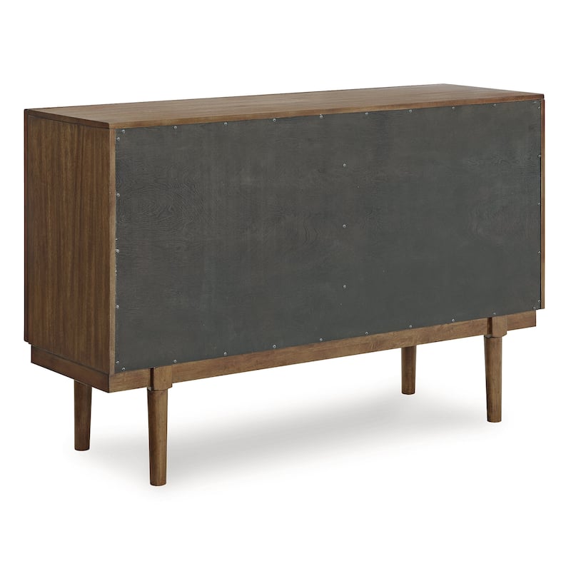 Signature Design by Ashley Lyncott Brown Dining Server - 56.13" W x 18" D x 36.25" H