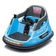 preview thumbnail 21 of 78, 12V Ride-On Bumper Car - Remote Control, LED Lights, 360° Spin, Bluetooth, Safety Belt Blue