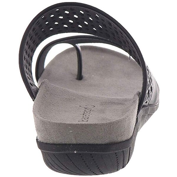 bare trap flip flops