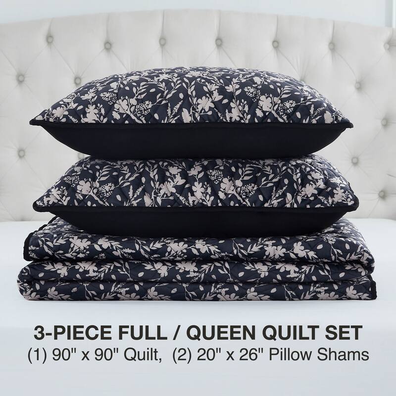 BCBG Vanna Velvet Quilt Sets