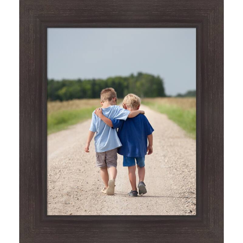 Sloped Picture Frame, Photo Frame - 16x20 - Sloped Espresso