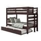preview thumbnail 11 of 25, Taylor & Olive Trillium Twin over Twin Bunk Bed with Ladder, Trundle