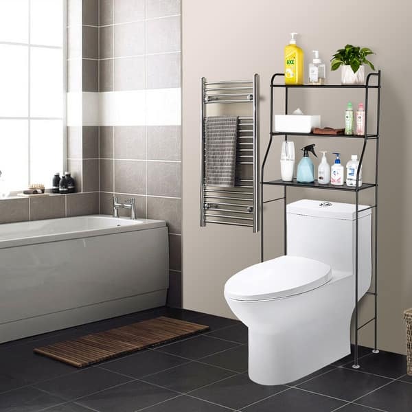 Bathroom Over-toilet Rack Shelf Organizer Stand - On Sale - Bed Bath &  Beyond - 31144246