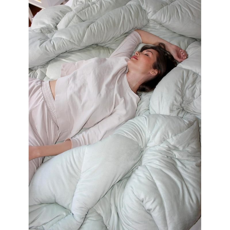 Fatter than Fat® - Coma Inducer® Oversized Comforter Set - Ice Flow