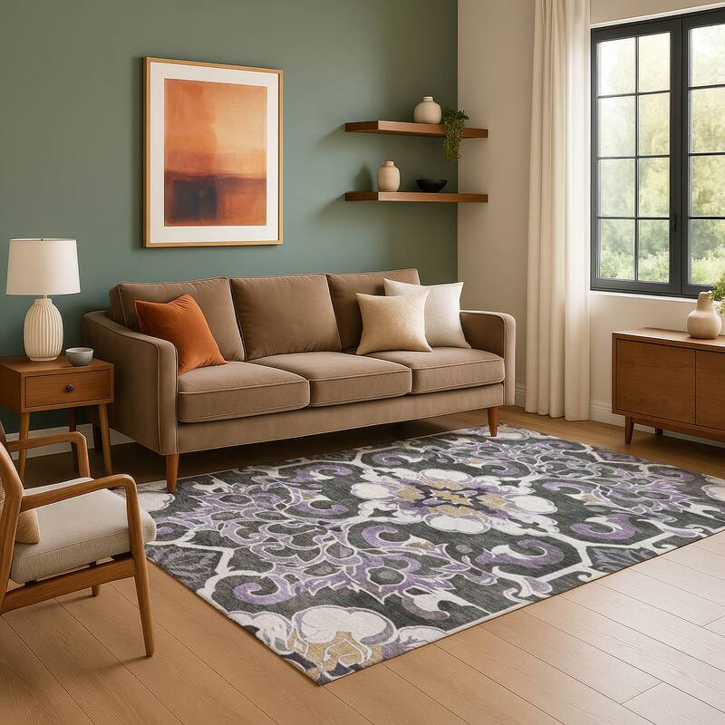 Premium Washable Super Soft Raj Traditional Mayfield Rug