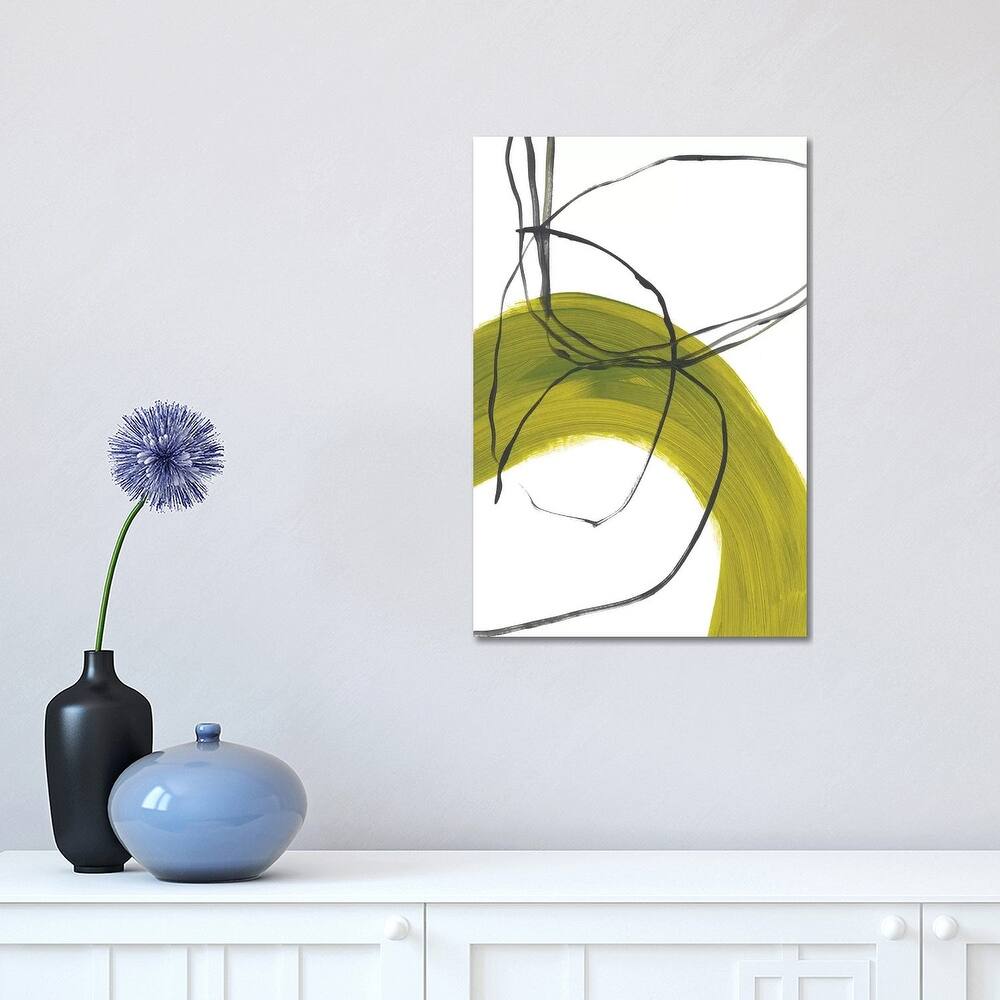 iCanvas "Citron Fusion No. 1" by Bronwyn Baker Canvas Print