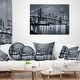 preview thumbnail 10 of 10, Panorama New York City at Night - Cityscape Canvas print - Blue