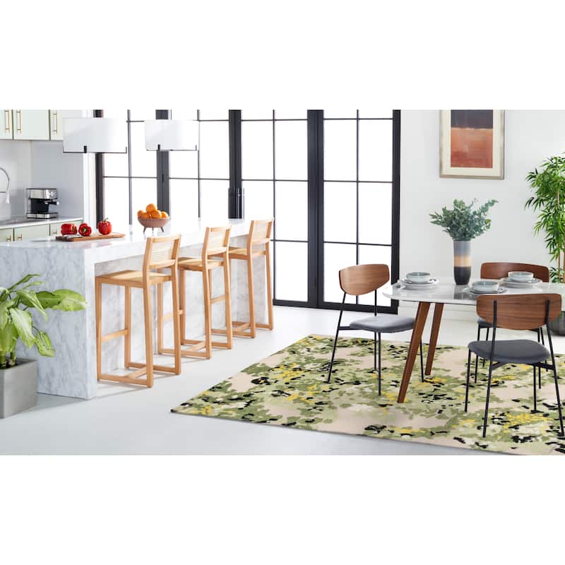 SAFAVIEH Hand-knotted Kenya Yumika Southwestern Tribal Wool Rug