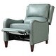 preview thumbnail 27 of 166, Brigida Multifunctional Modern Genuine Leather Nailhead Trim Recliner with Adjustable Footrest Set of 2 by HULALA HOME