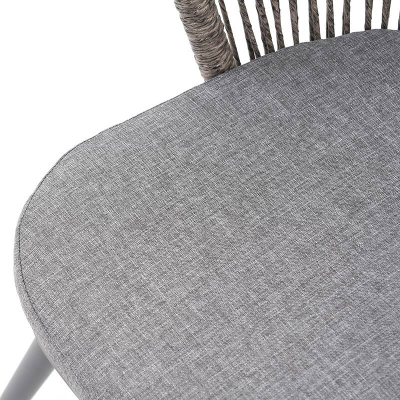 Outdoor 2-piece Dining Chair with Cushion