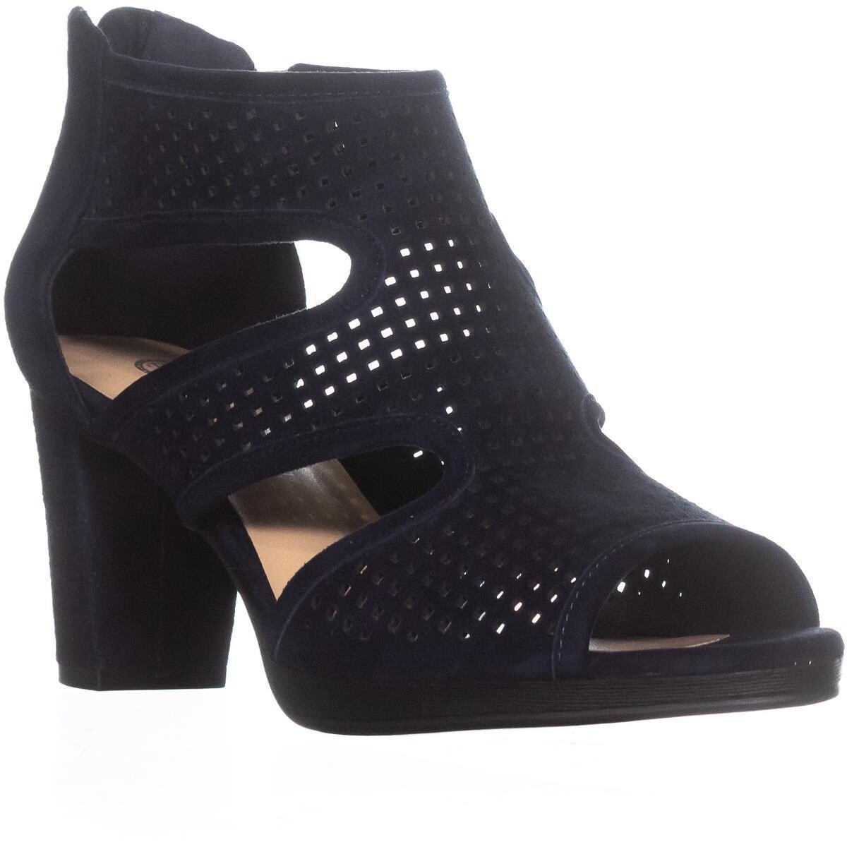 navy gladiator heels