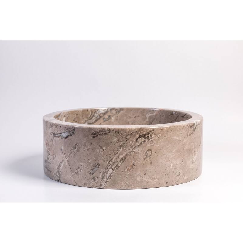 Natural Stone Vessel Bathroom Sink - Blizz Stone Sink
