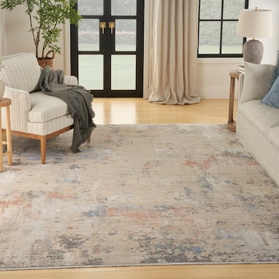 Nourison Modern Abstract Indoor only Abstract Area Rug