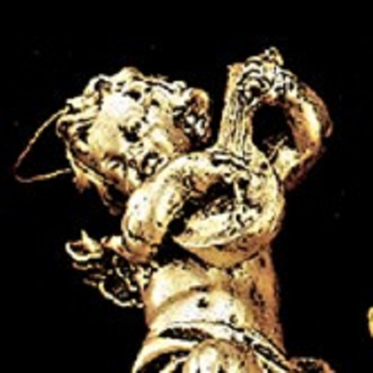 Shop Set Of 10 Classic Gold And Black Musical Cherubs Christmas
