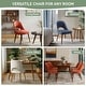 preview thumbnail 24 of 49, INK+IVY Nola Upholstered Dining Side Chairs with Cutout Back design (Set of 2)