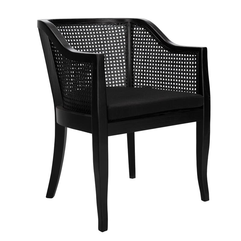 SAFAVIEH Velva Cane Dining Chair - 23.8" x 23.2" x 32.1" - 24Wx23Dx32H