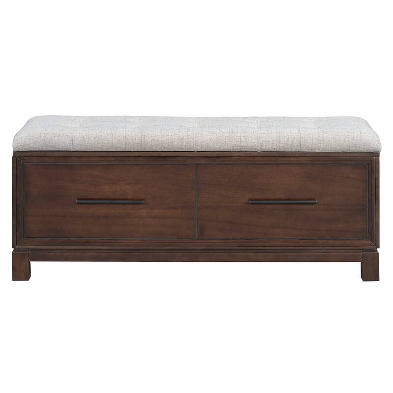 Upholstered Bench with Storage