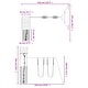 preview thumbnail 15 of 18, vidaXL Swing Set Outdoor Backyard Wooden Playground Equipment for Kids Age 3-8