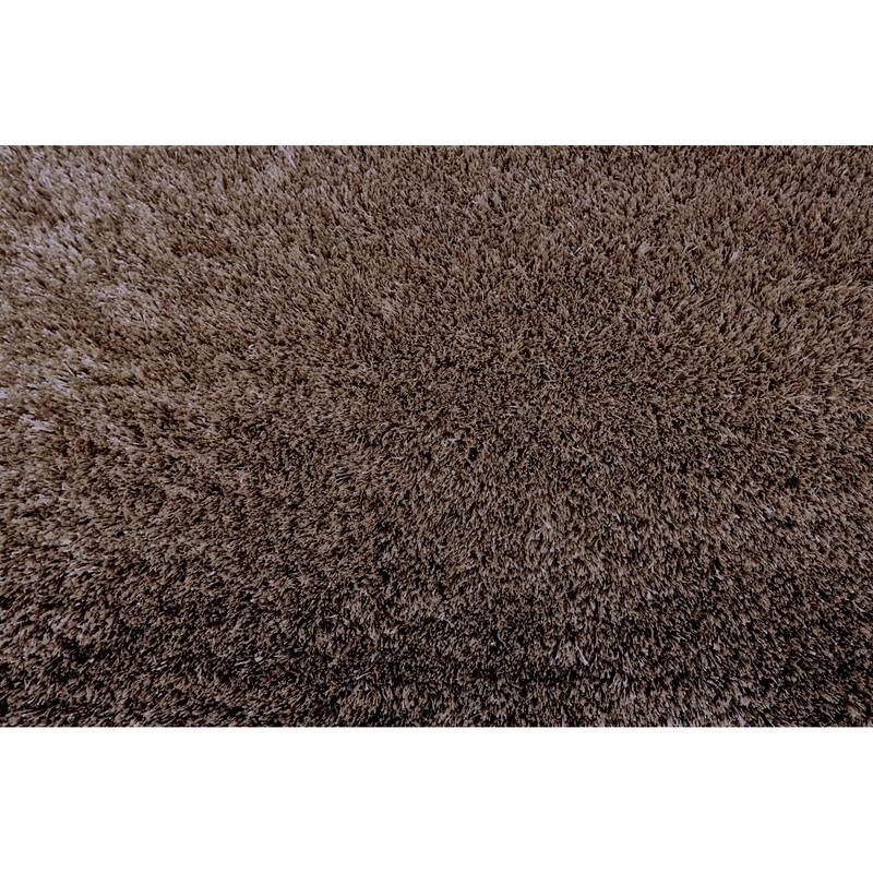 Feizy FZRG61419 Shag 7-1/2' x 9-1/2' Cotton Hand Tufted Solid