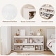 preview thumbnail 9 of 8, Wooden Toy Storage Organizer 5 Cubes Kids Bookshelf