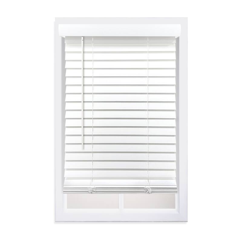 Cordless 2 inch Smooth Fauxwood Venetian Blind