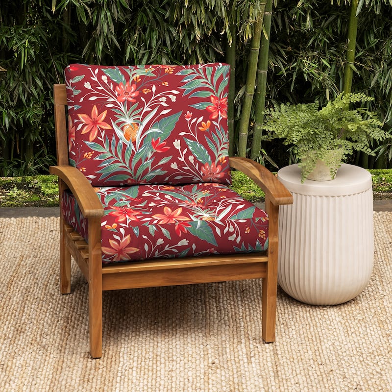 ARDEN earthFIBER Tufted Blowfill Deep Seat Set, 24 x 24