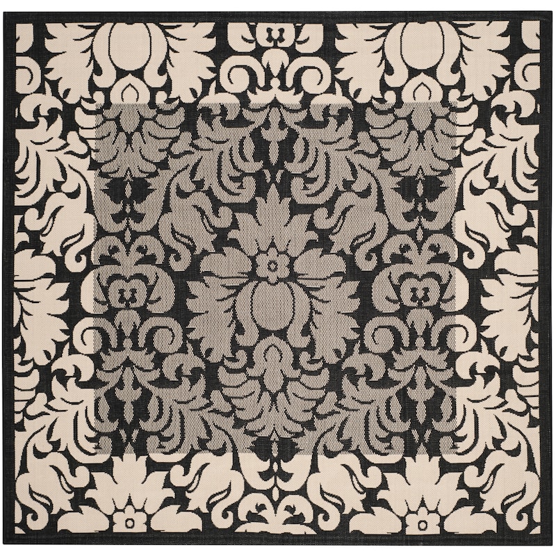 SAFAVIEH Courtyard Peggie Indoor/ Outdoor Patio Backyard Rug