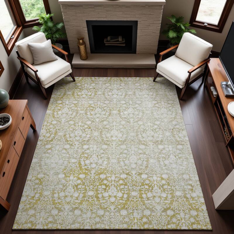 Premium Washable Super Soft Vintage Traditional Mayfield Rug