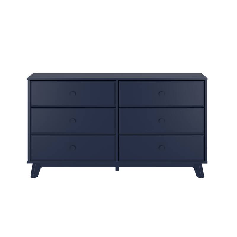 Max and Lily Solid Wood 6-Drawer Dresser