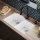 preview thumbnail 9 of 18, Karran Undermount Quartz 32 in. 60/40 Double Bowl Kitchen Sink Kit