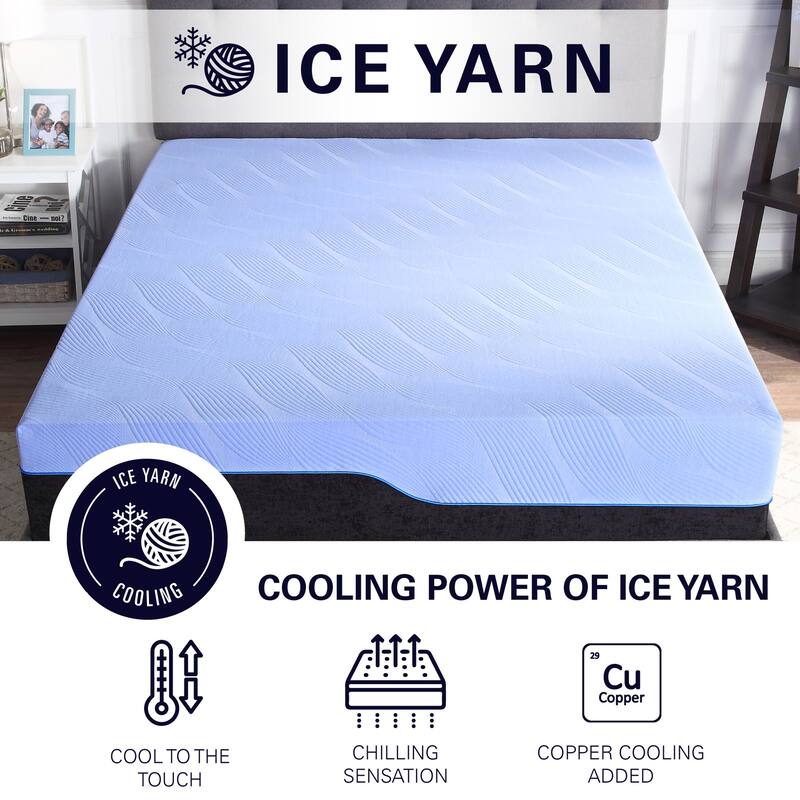 Bridgevine Home 12 inch Refresh Hybrid Cooling GelCare Memory Foam and Coil Adult Mattress