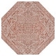 preview thumbnail 117 of 226, JONATHAN Y Charleston Medallion Indoor/Outdoor Area Rug 5' Octagon - Red/Taupe