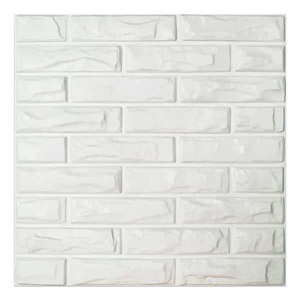 Shop Art3d 3d Wall Panels Pvc Brick Wall Design 32 Sq Ft Overstock 31681528