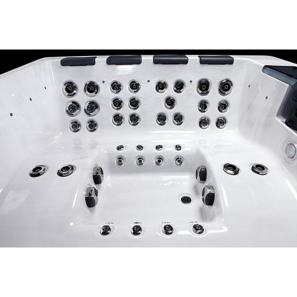 Luxuria Spas Allure 8-Person 65-jet Acrylic Hot Tub with Speakers