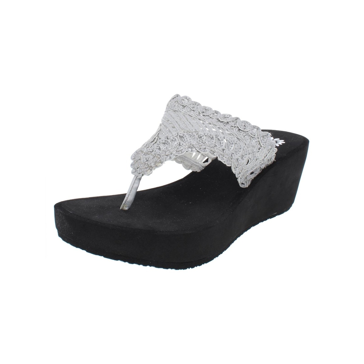 yellow box leather sandals