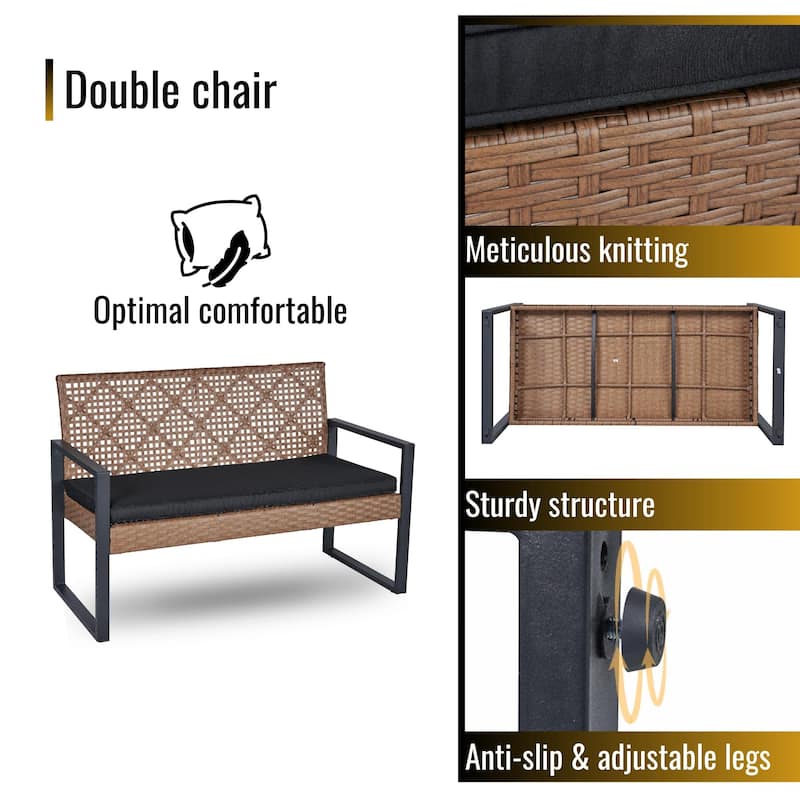 Four-Piece Patio Furniture Set