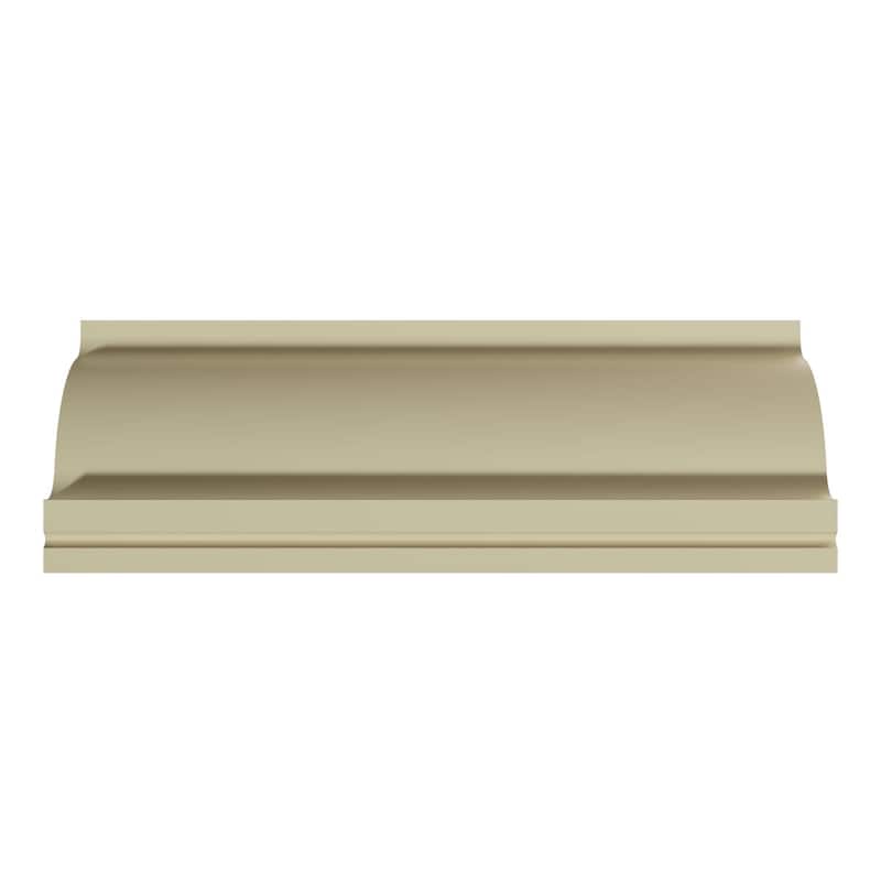 2"H x 2"P x 2 3/4"F x 96"L Fiona Crown Moulding - 1-Pack