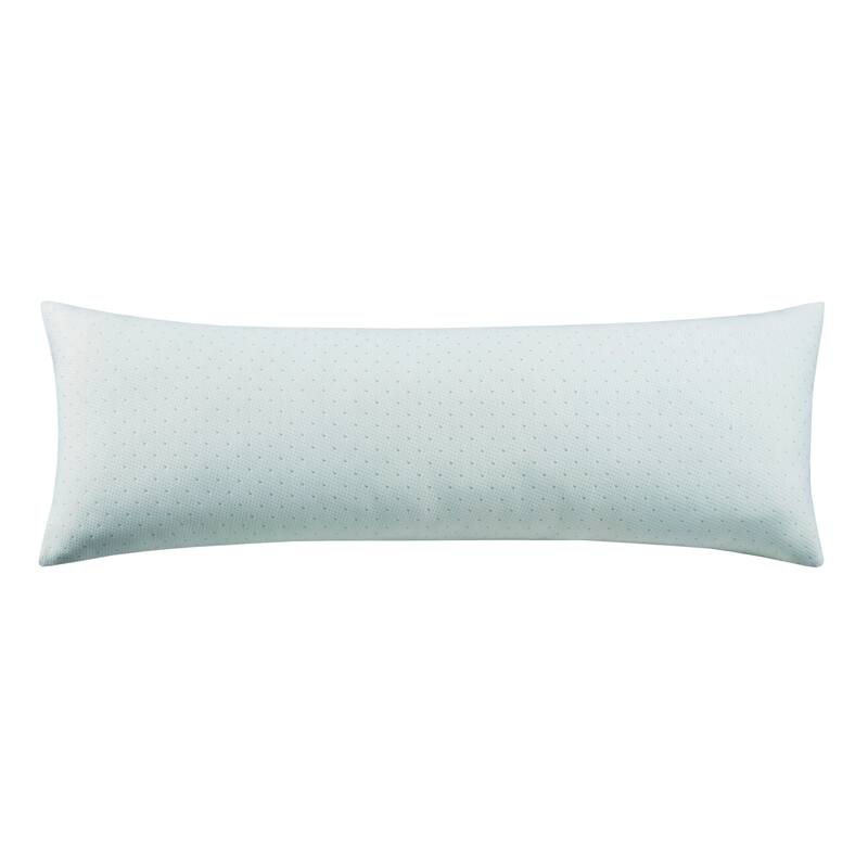 Madison Park Rayon from Bamboo Ivory Shredded Memory Foam Pillow with Cover